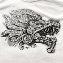 Cargar imagen en el visor de la galería, Playera Quetzalcóatl Blanco