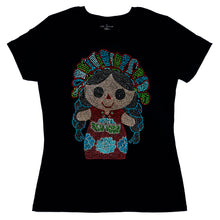 Cargar imagen en el visor de la galería, Playera La Muñe Premium Mujer