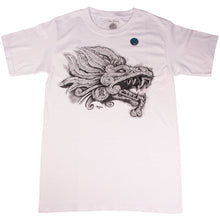 Cargar imagen en el visor de la galería, Playera Quetzalcóatl Blanco
