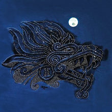 Cargar imagen en el visor de la galería, Playera Quetzalcóatl Azul