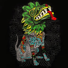 Cargar imagen en el visor de la galería, Playera Quetzalperro Negro